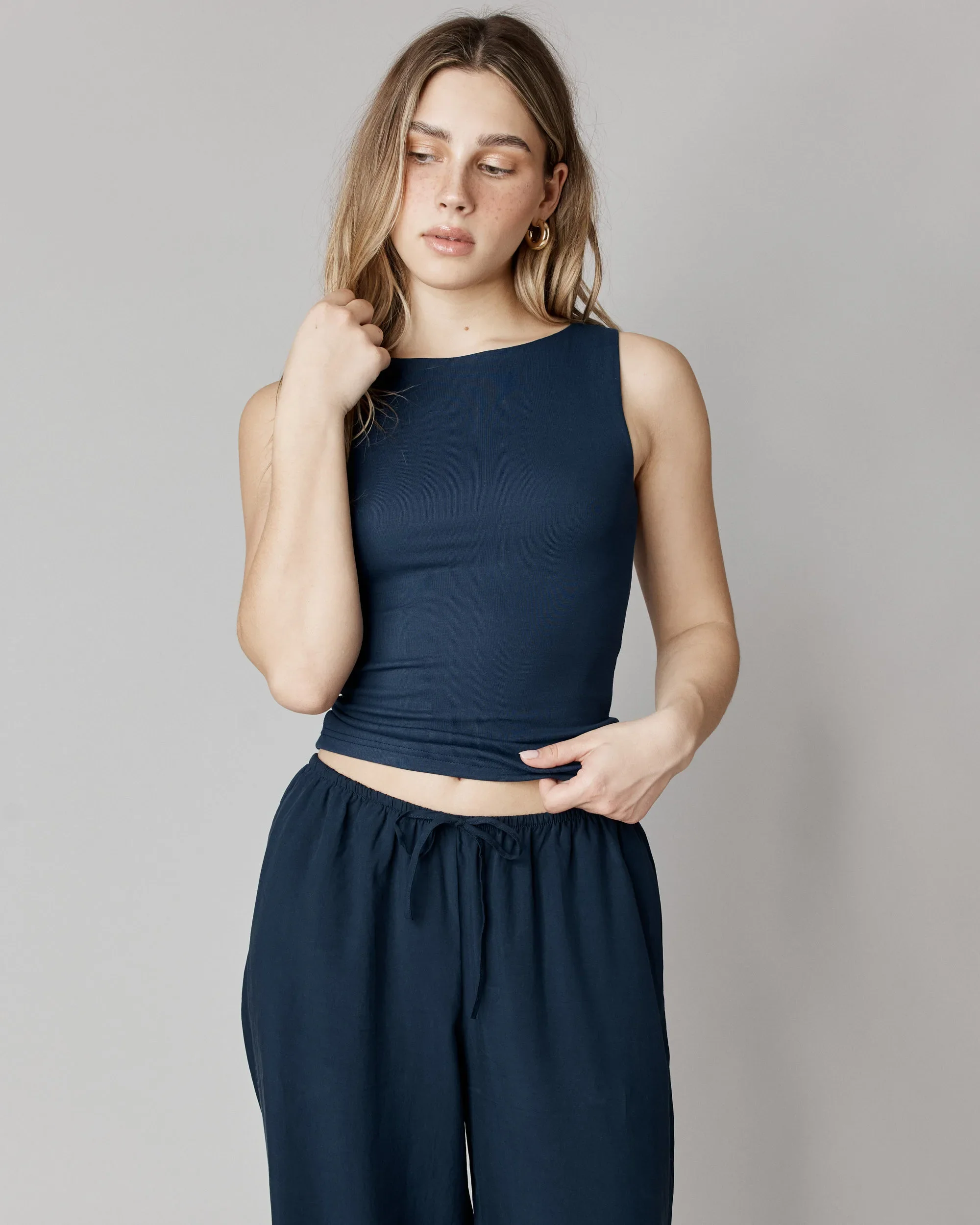 Camisole à dos ouvert - Marinière - Image 7