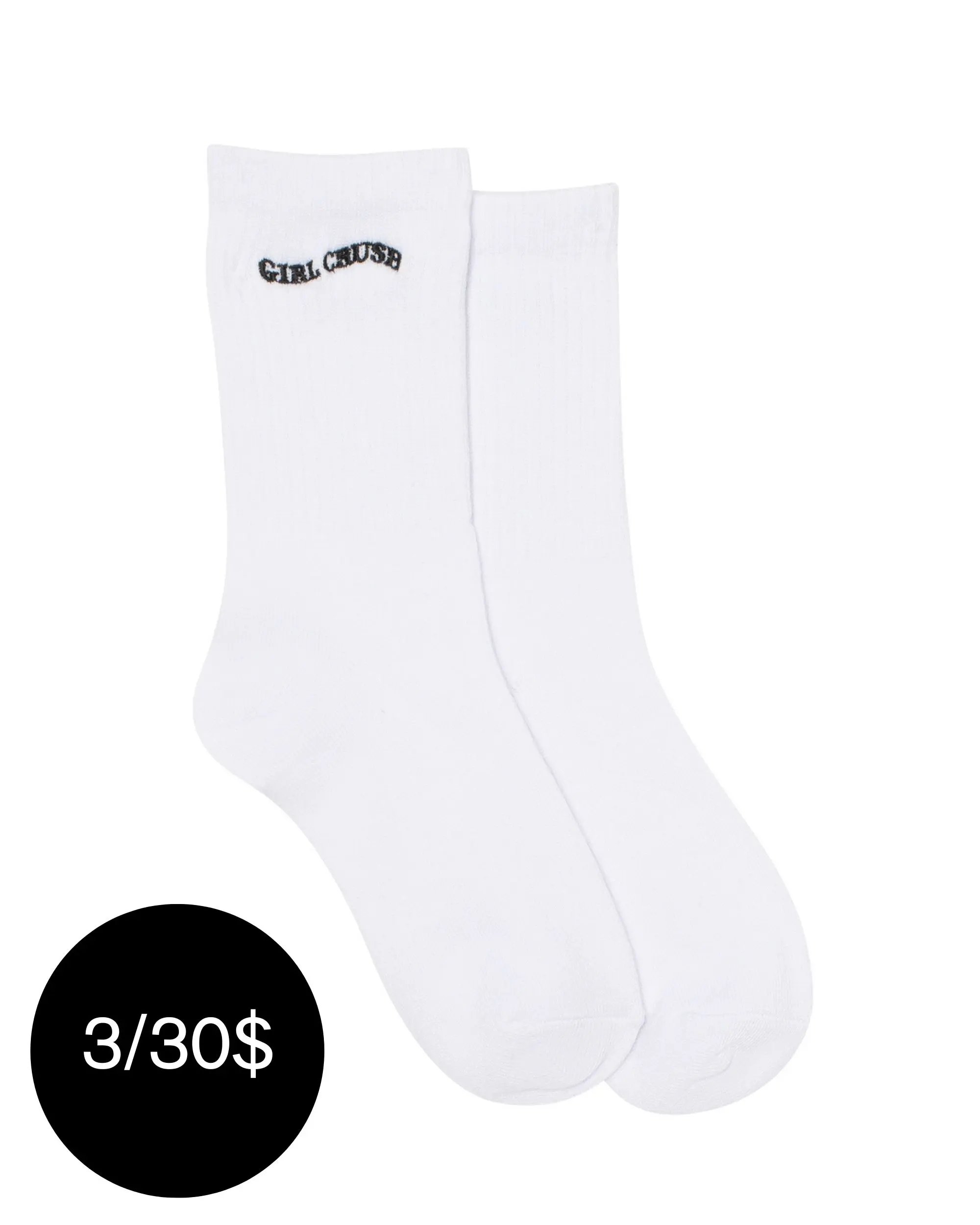 Chaussettes Girl Crush Brodées - Image 3