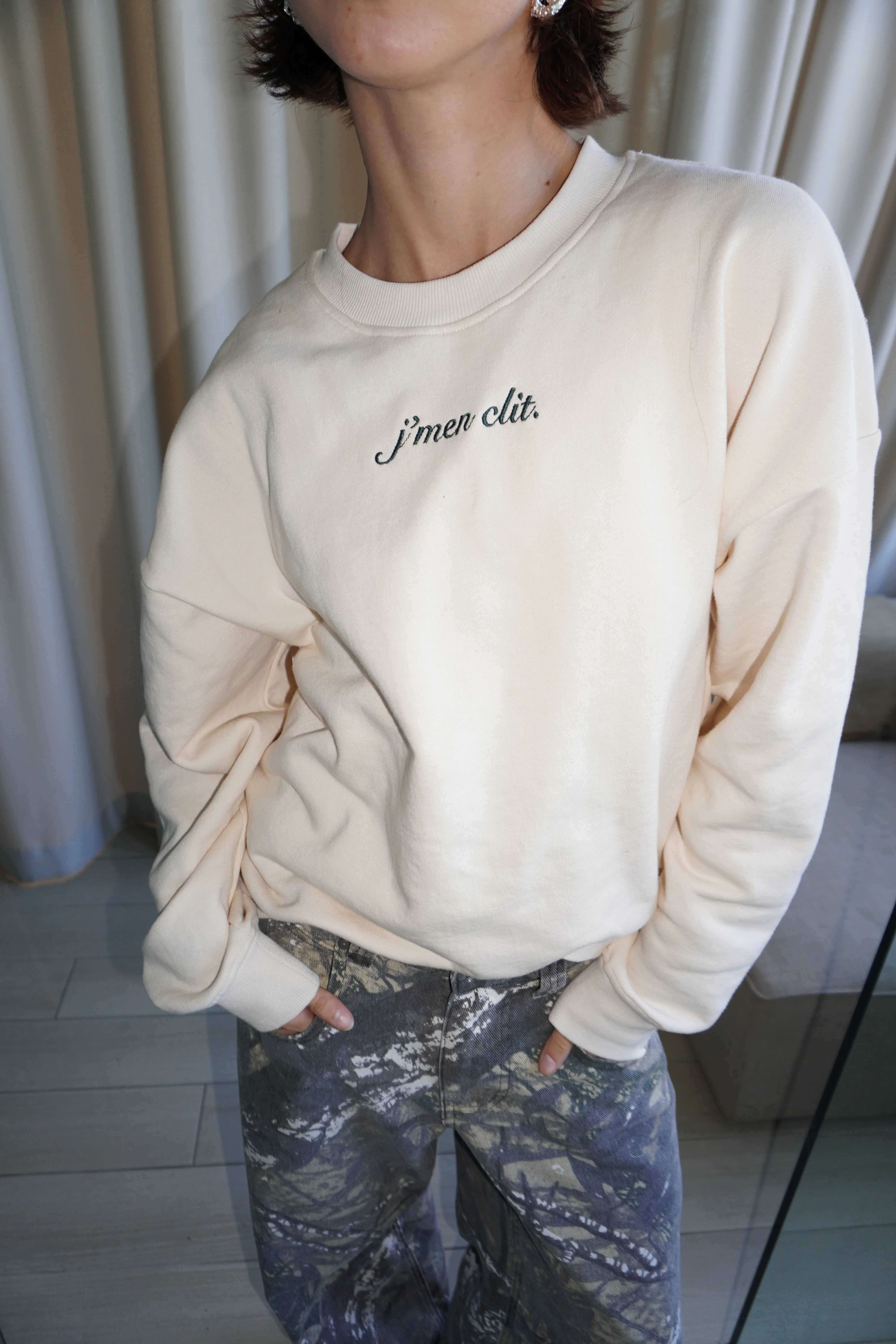Crewneck Essentiel "J'men Clit" - Image 3
