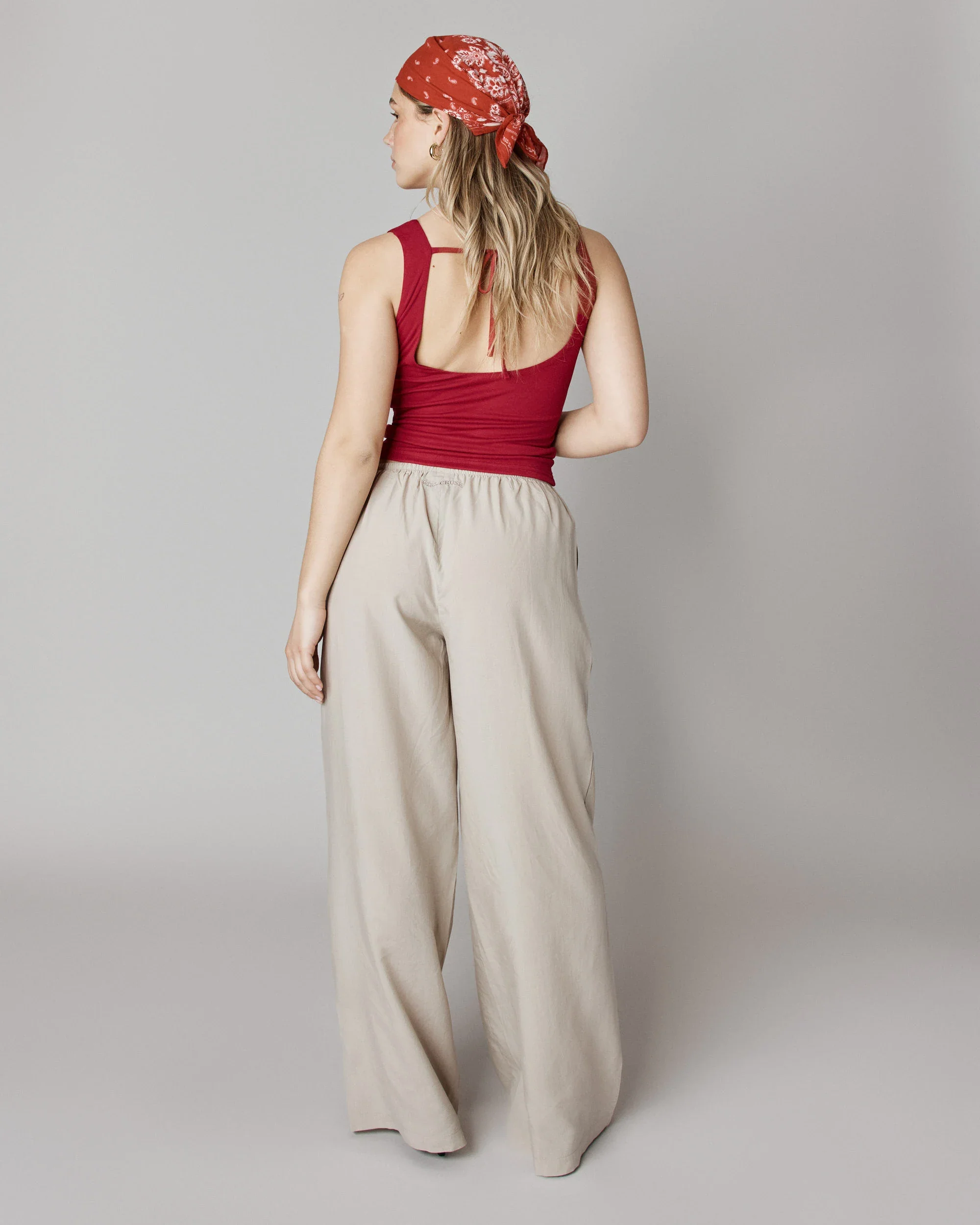 Pantalon droit fluide - Marinière - Image 5
