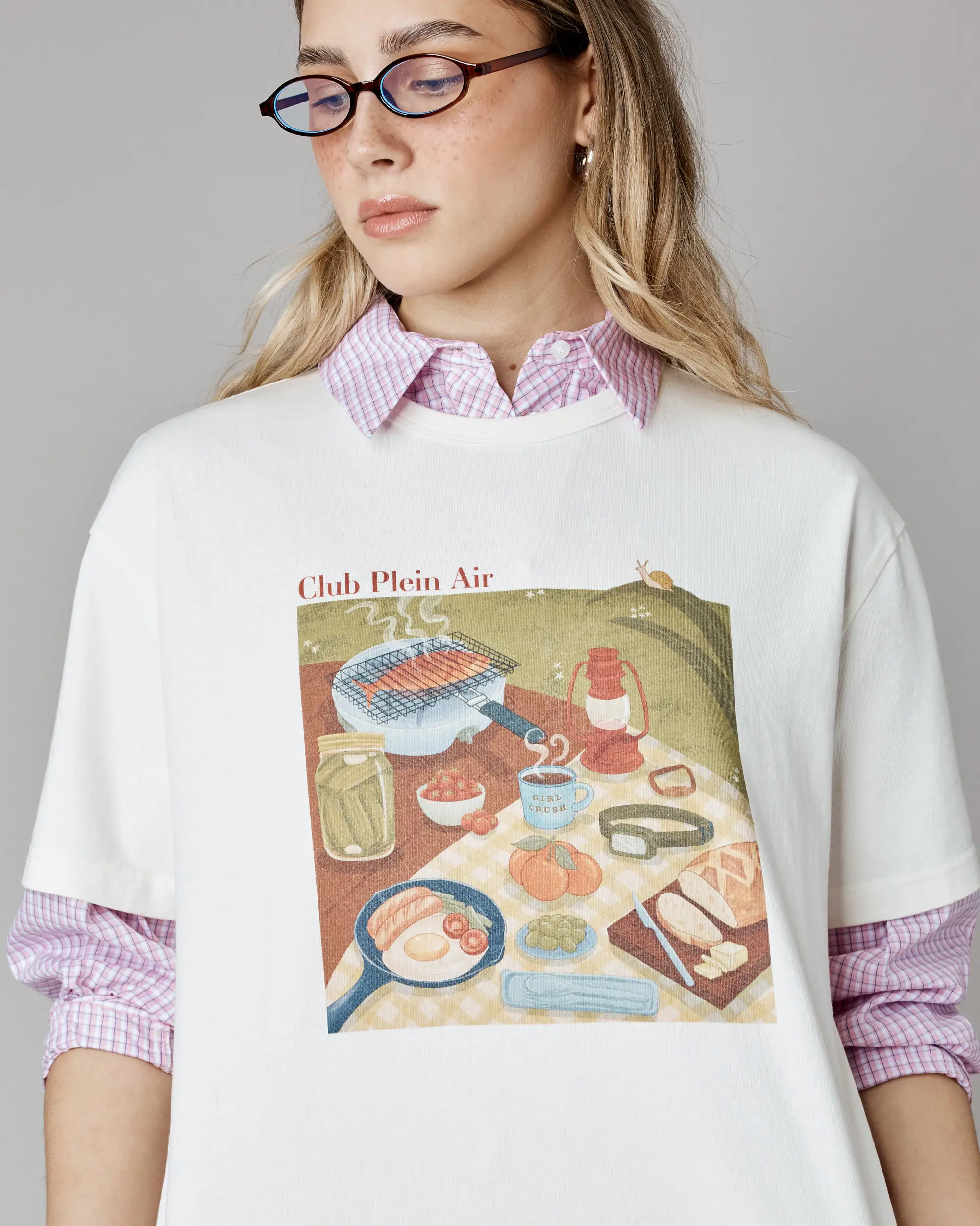 T-Shirt "vintage" Club plein air - Image 3