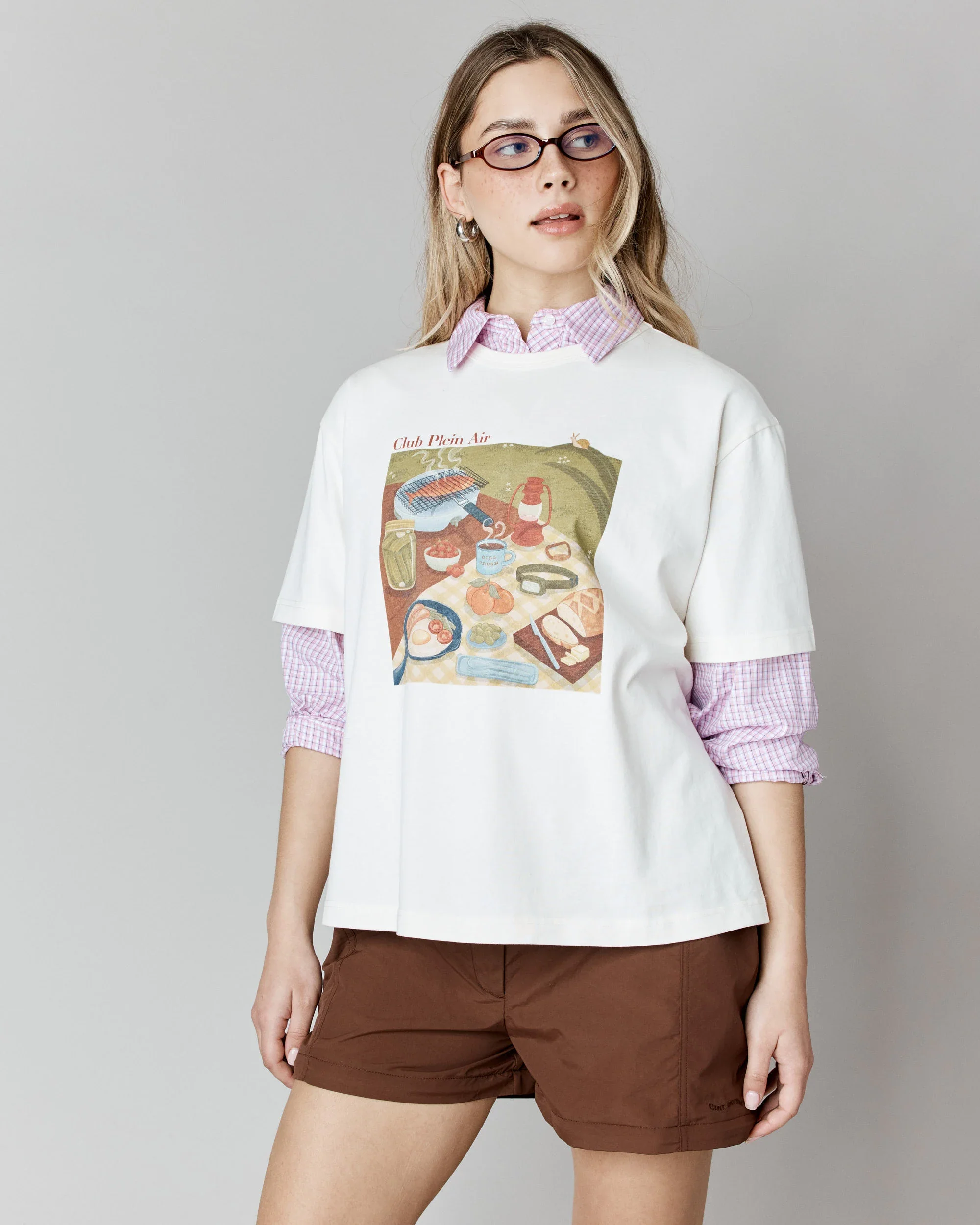 T-Shirt "vintage" Club plein air - Image 5