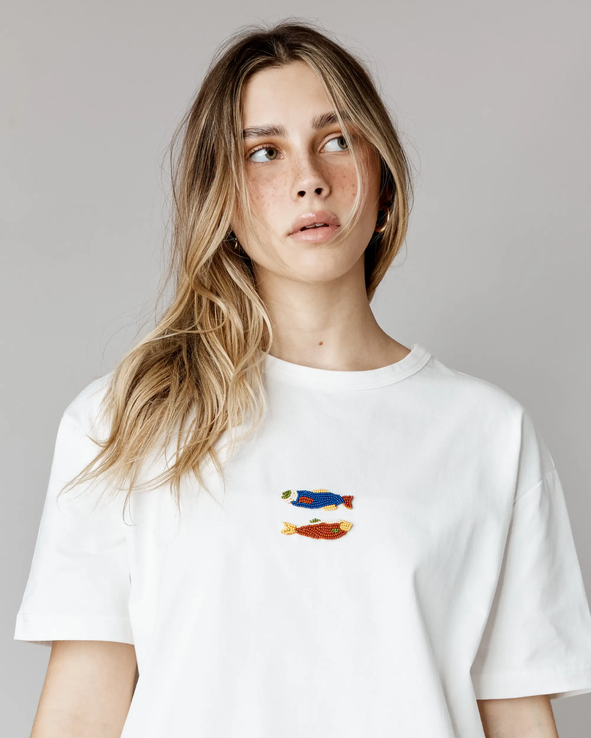 T-shirt "vintage" - Divines sardines - Image 3