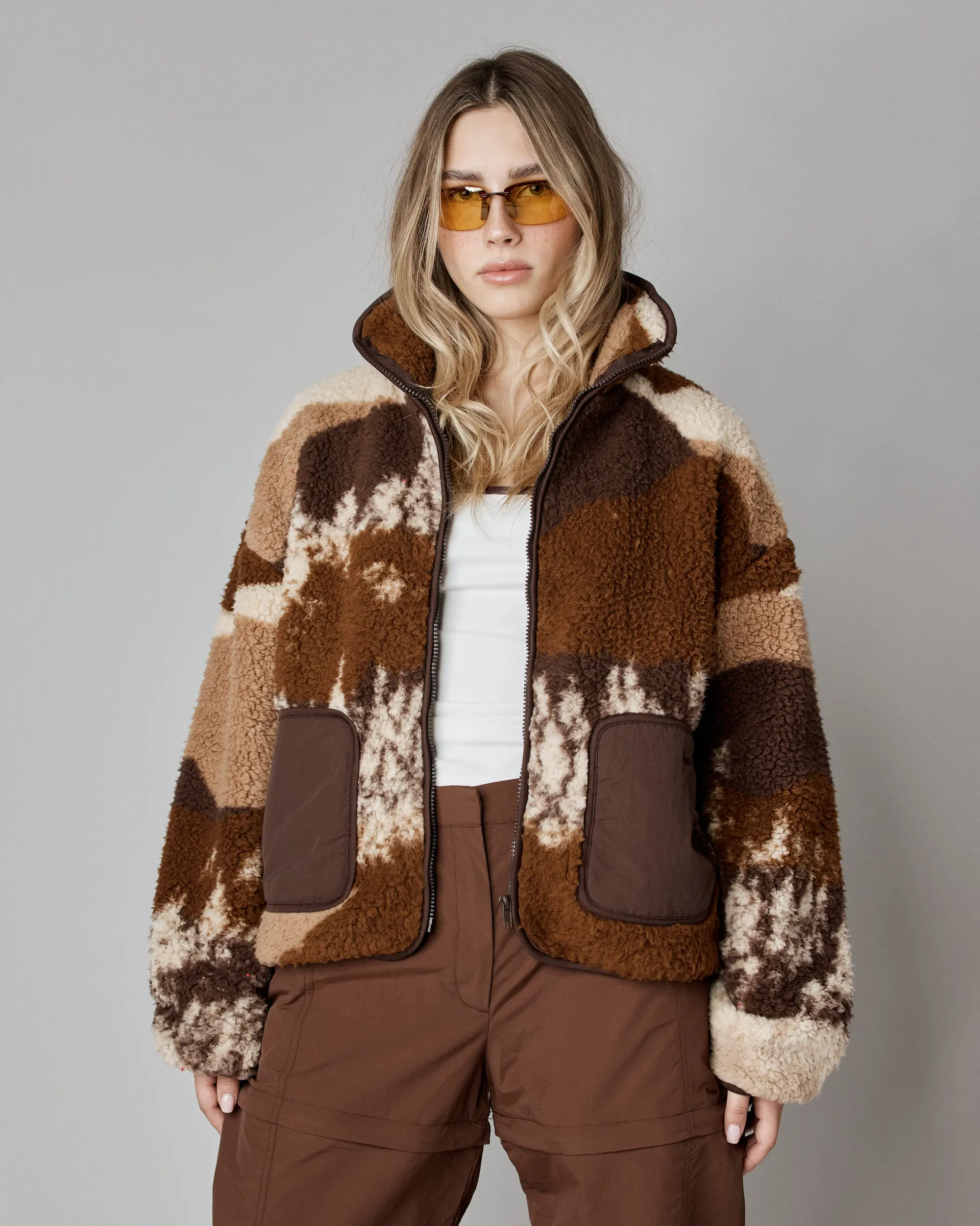 Veste polaire Forêt brune - Image 11