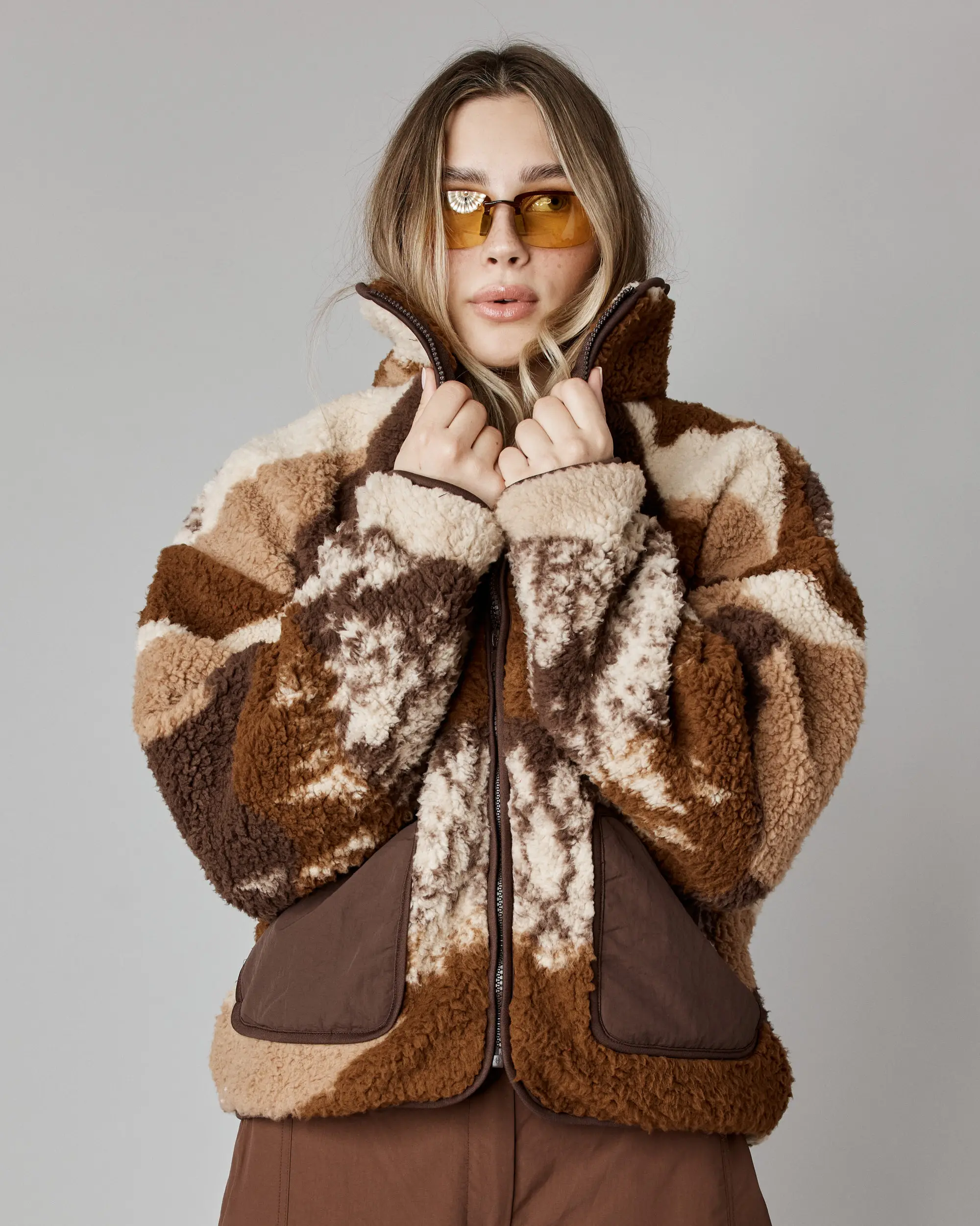Veste polaire Forêt brune - Image 3
