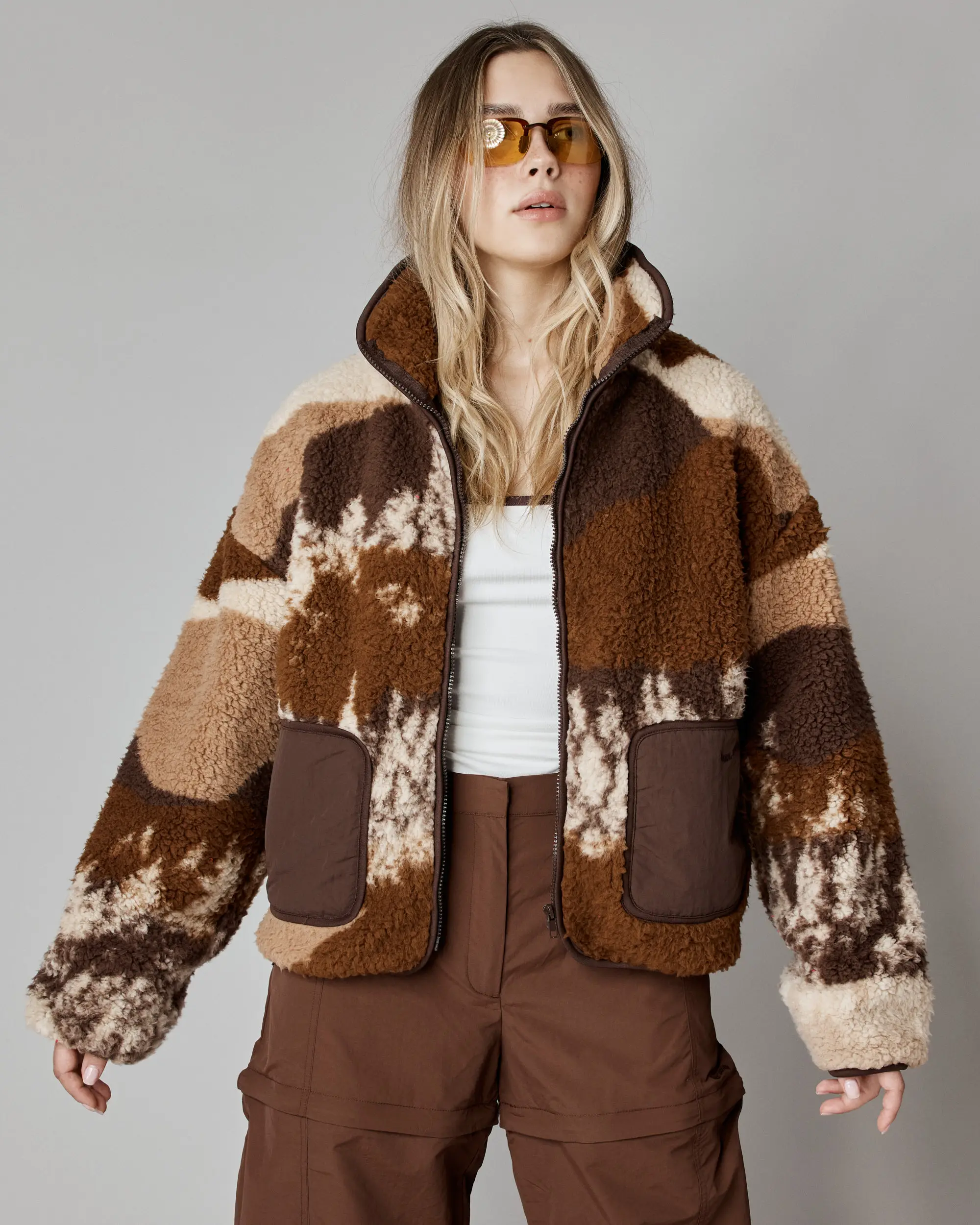 Veste polaire Forêt brune - Image 5