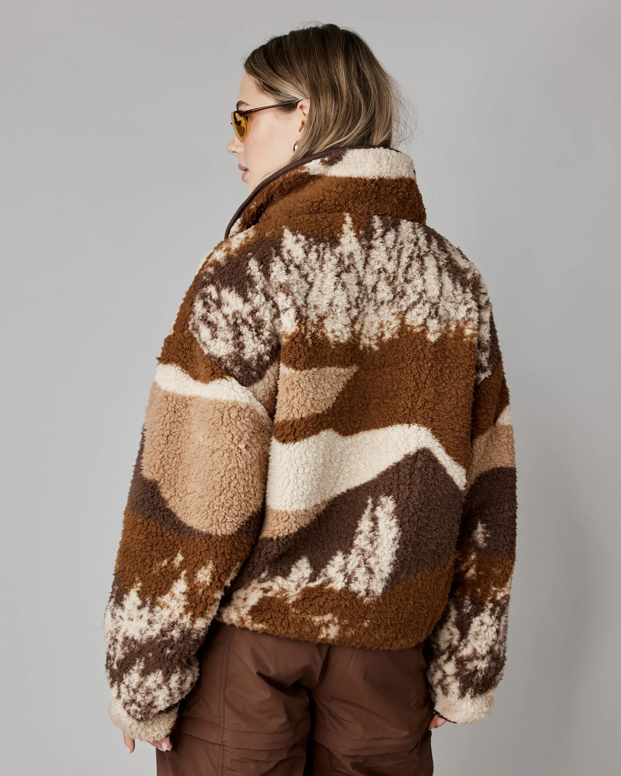 Veste polaire Forêt brune - Image 6